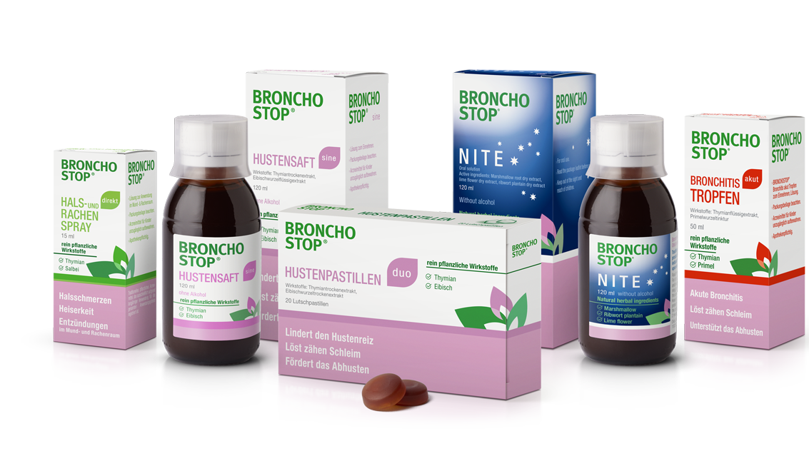 Bronchostop Productfamily